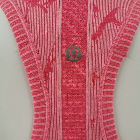 Lululemon Run Swiftly Tech Tank Heathered Bon Bon - Picture 4 of 5